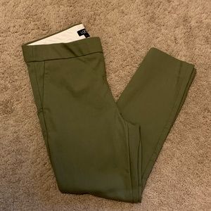 Green Ankle Pants | Loft sz 8P